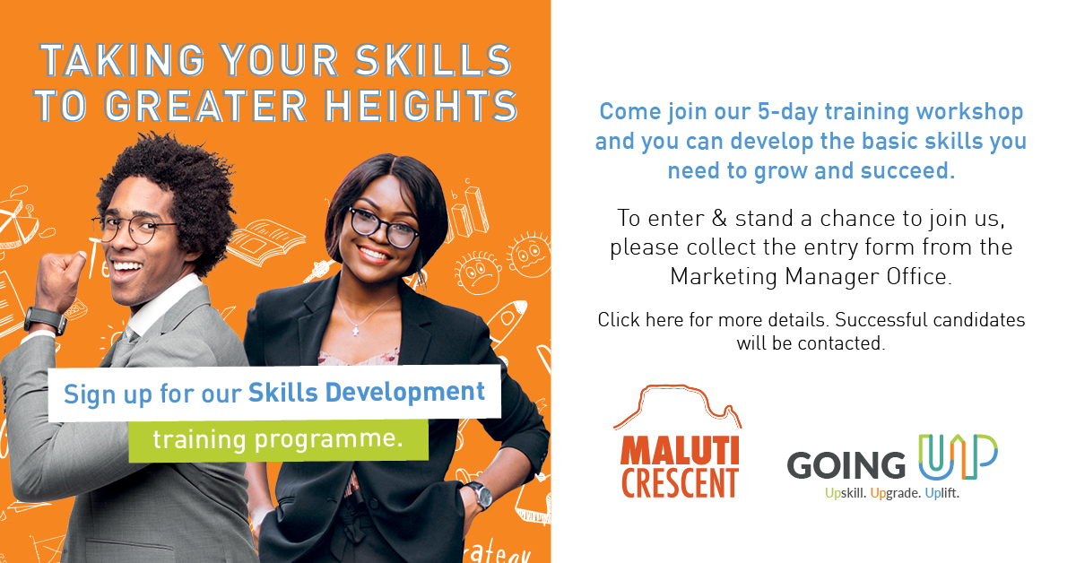 Maluti Going Up Campaign 2022_Skills Entrepreneurial